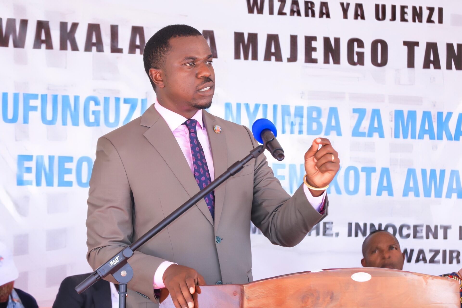 Tanzania's Minister of Construction Tanzania's Minister of Construction