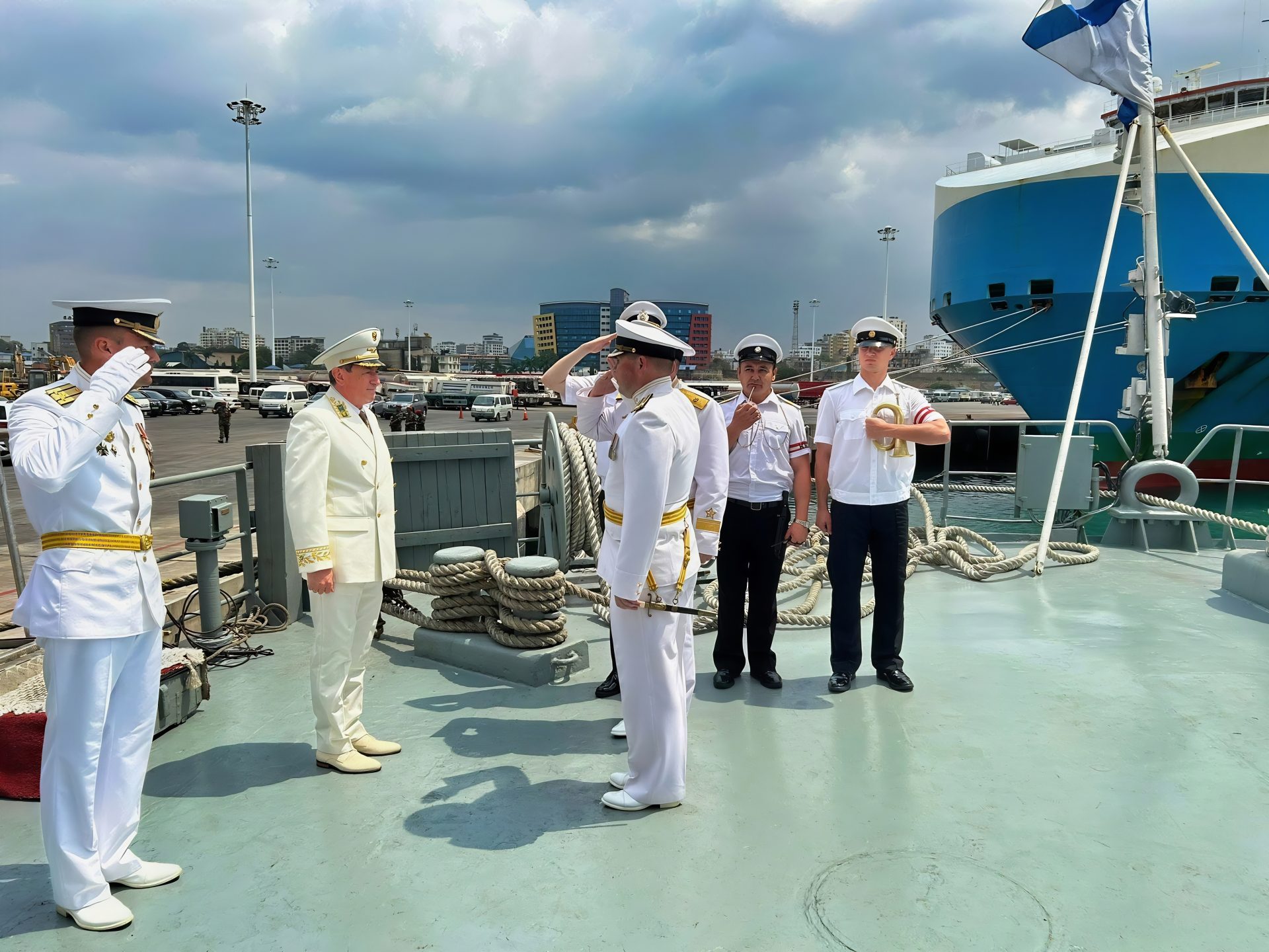 Russia Tanzania naval training Russia Tanzania naval training