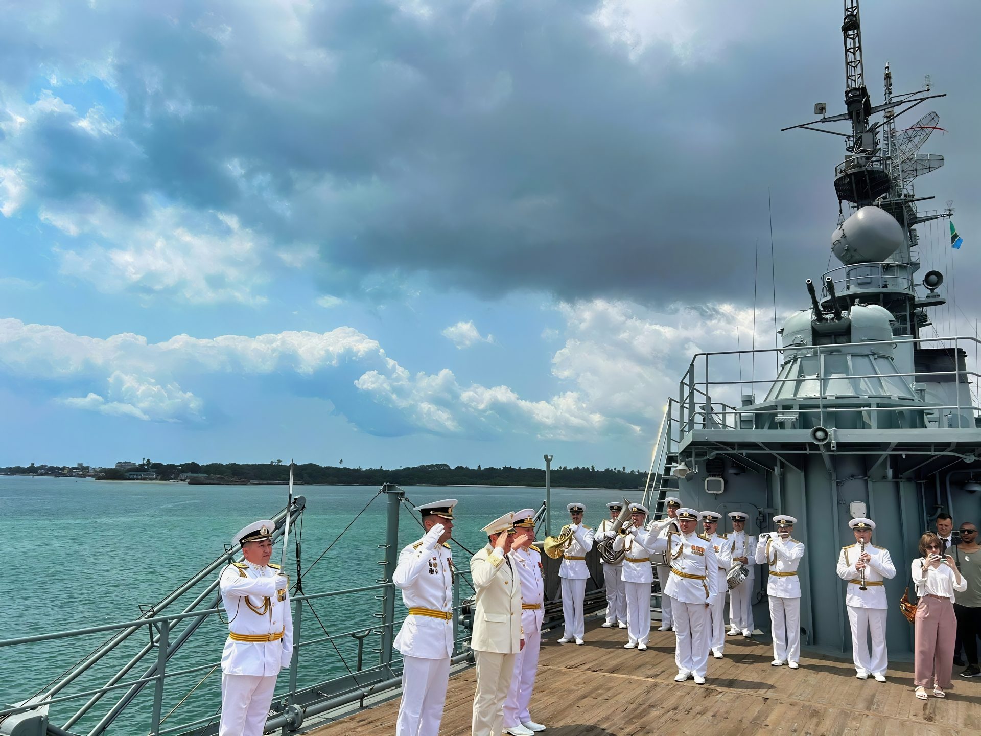 Russia Tanzania naval training Russia Tanzania naval training