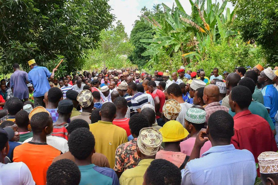 funeral of the late Ali Bakar Ali Secretary of ACT Wazalendo