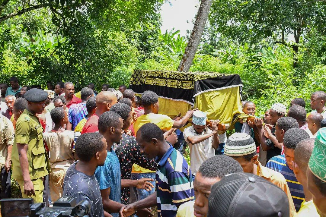 funeral of the late Ali Bakar Ali Secretary of ACT Wazalendo